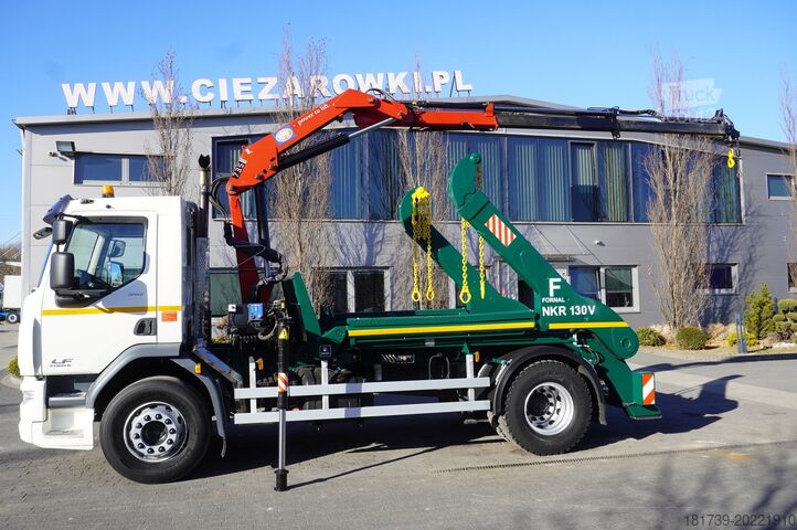 Navi portacontainer DAF LF 18.310 E6 / Skip loader Fornal