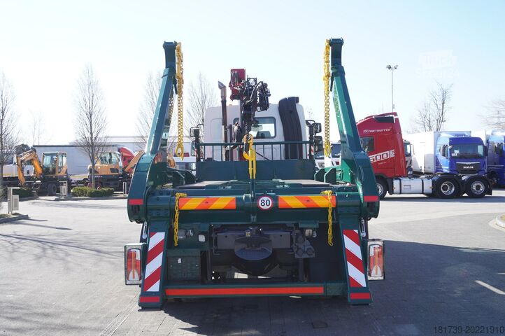 Navi portacontainer DAF LF 18.310 E6 / Skip loader Fornal
