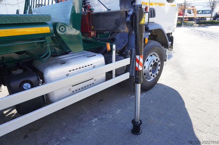 Navi portacontainer DAF LF 18.310 E6 / Skip loader Fornal