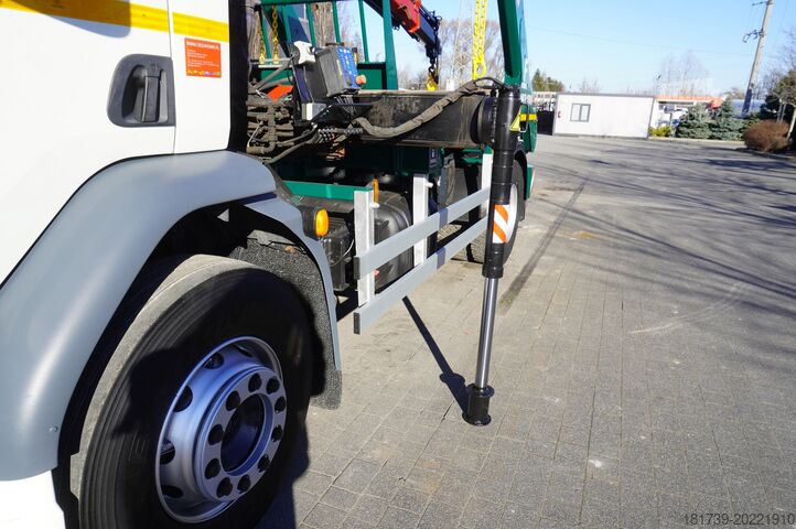 Navi portacontainer DAF LF 18.310 E6 / Skip loader Fornal