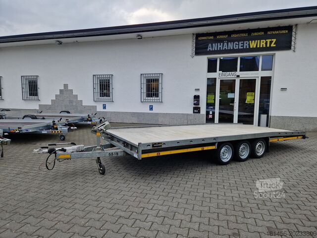 Autotransporter Anhänger HULCO CARAX Tridem 540x200 3500kg gebraucht
