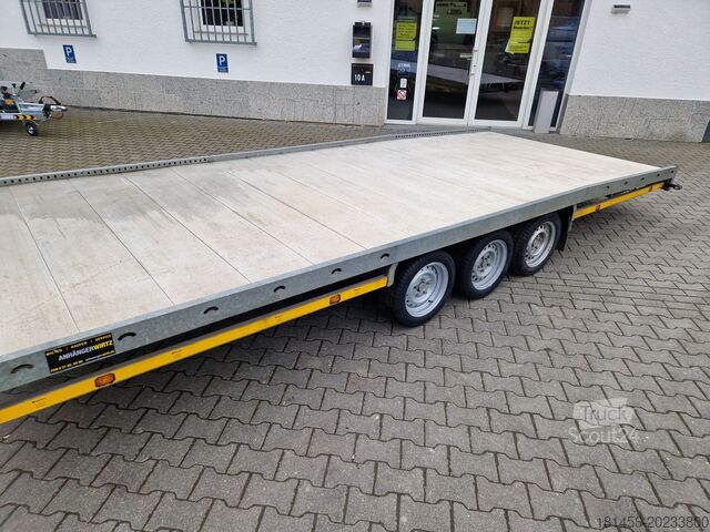 Remorque porte-voiture HULCO CARAX Tridem 540x200 3500kg gebraucht