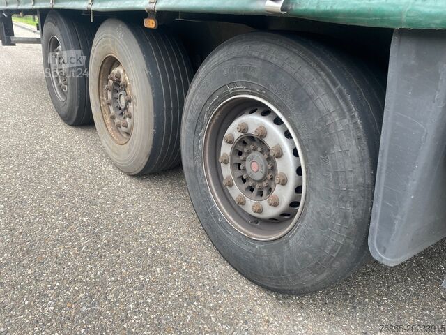 Kayar brandalar Schmitz SCS 24/L Tautliner / SAF Axles / Discbrakes / N...