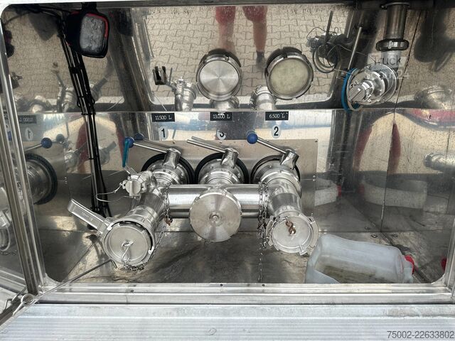Cisterna na prepravu potravín Magyar FOOD / 31.000L / 3-COMP / EMPTY WEIGHT: 7.160KG...
