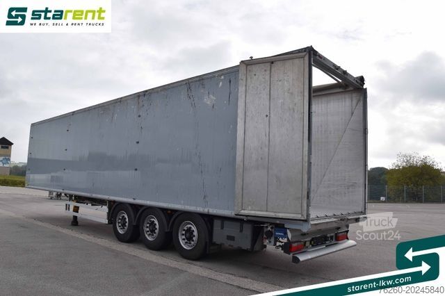 Semirremolque con piso móvil KRAKER 10mm 92m³ BPW-Achsen Funk. Verzinkt Liftachse