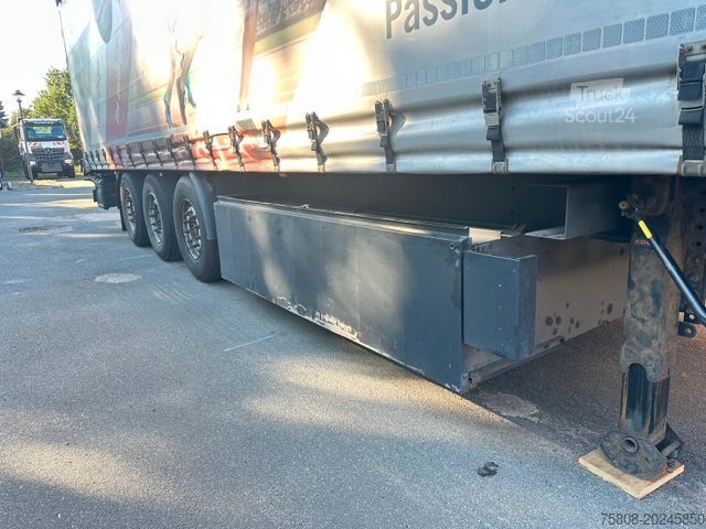 Odprta polprikolica s ponjavo KÖGEL SN24 Schiebeplane Edscha Palettenkasten Code XL