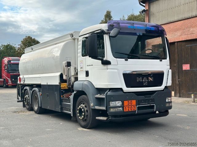 Cisterninis sunkvežimis MAN TGS 26.440 Willig Diesel/Heizöl Oben/unten Lenk
