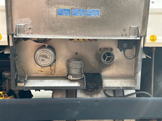 Cisterninis sunkvežimis MAN TGS 26.440 Willig Diesel/Heizöl Oben/unten Lenk