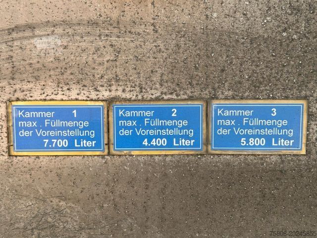 Cisterninis sunkvežimis MAN TGS 26.440 Willig Diesel/Heizöl Oben/unten Lenk