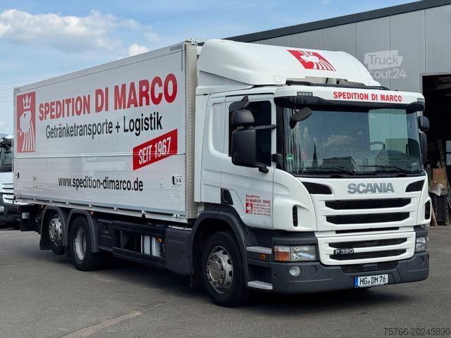 Drankentruck SCANIA P 320 / LBW / 2x AHK / LENKACHSE / 18 PAL