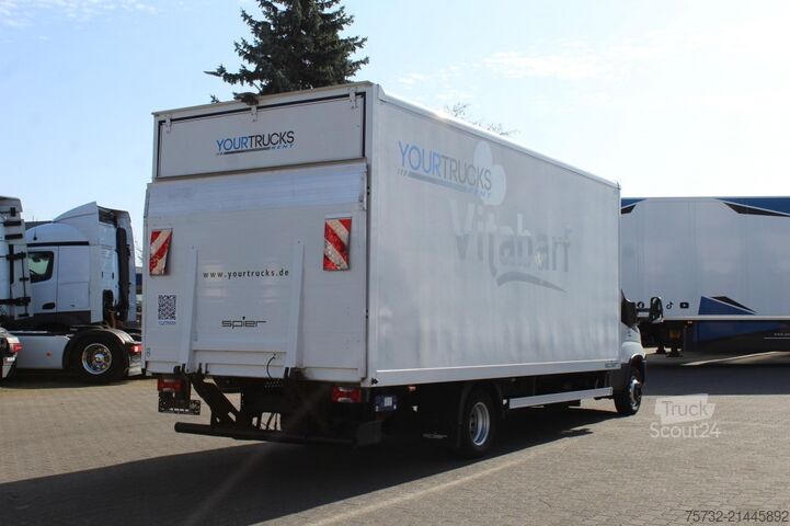 Furgão fechado Iveco Daily 72-180 Koffer Luftfederung Klima LBW