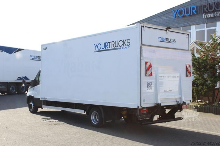 Furgão fechado Iveco Daily 72-180 Koffer Luftfederung Klima LBW