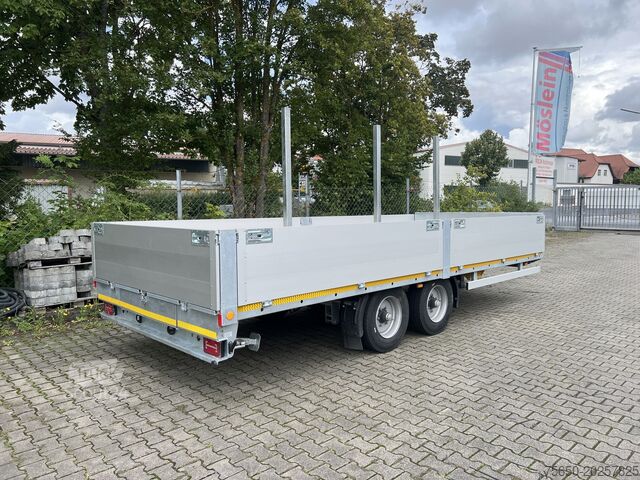 Rimorchio aperto Möslein THT 11 G 6,2 L  Tandem- Pritschenanhänger- Tieflader