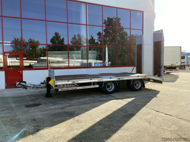 Rimorchio a pianale ribassato Möslein TT 21-6,5  21 t Tandemtieflader, Luftgefedert, NEU
