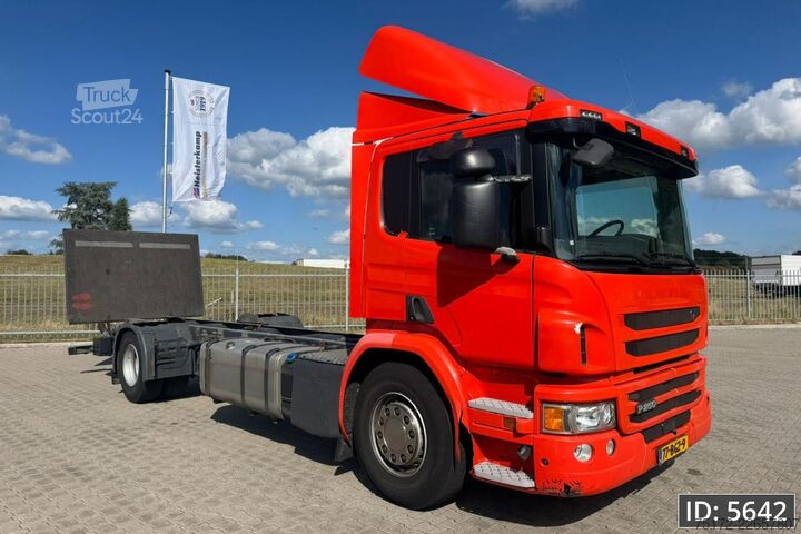 Alusta ja ohjaamo Scania P250 Day Cab, Euro 6, / Taillift / 750cm chassis