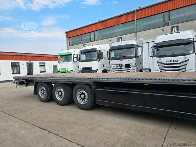 Arbetsplattform semitrailer KRONE SD * PLATEAU * BPW * 2X PALETTENKASTEN *