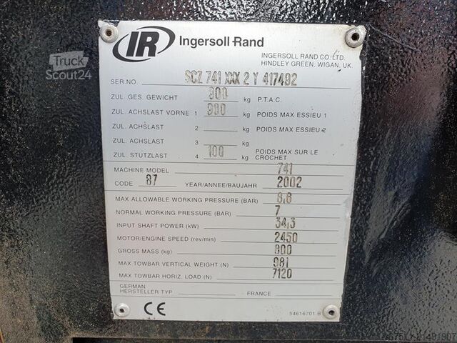 Verdichter Ingersoll Rand 7 / 41 - N - G