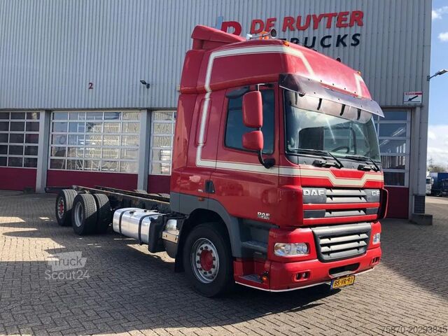 Važiuoklė su kabina DAF CF 85 FAN CF 85.410 EURO 5
