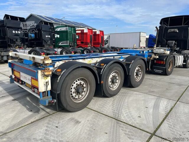 Transporte de contentores RENDERS-HAS O4/DA 08 EURO 800 CONTAINERCHASSIS