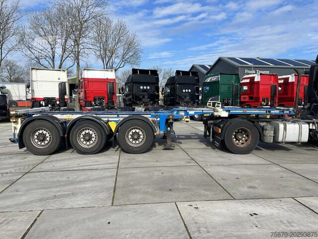 Transporte de contentores RENDERS-HAS O4/DA 08 EURO 800 CONTAINERCHASSIS