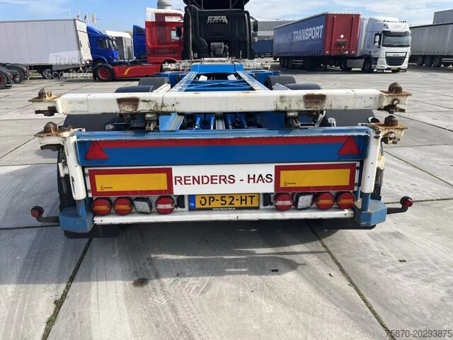 Transporte de contentores RENDERS-HAS O4/DA 08 EURO 800 CONTAINERCHASSIS