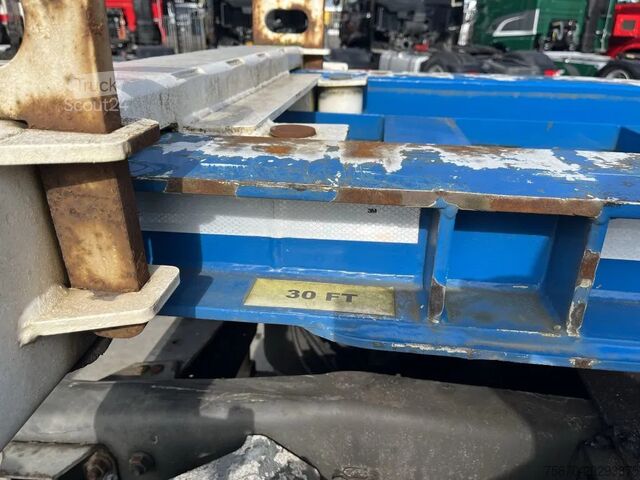 Transporte de contentores RENDERS-HAS O4/DA 08 EURO 800 CONTAINERCHASSIS