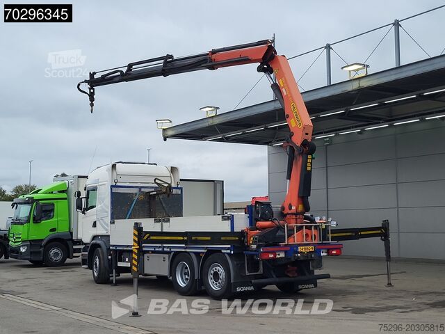 Plataforma de carga Scania R410 R 6X2 NL-Truck Palfinger PK22002-EH Crane ...