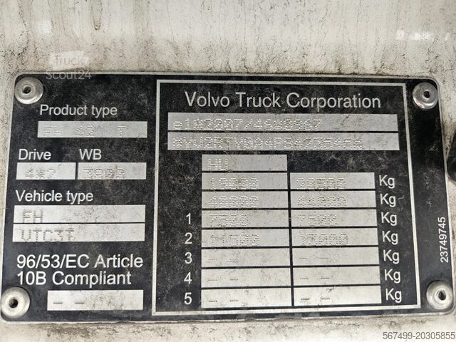 Standard-SZM Volvo FH 460 XL, I-Park, ACC, DAS, Gen2V2