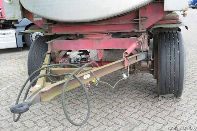 Cisternska prikolica Blumhardt L 24/75 e, Edelstahl, 19m³, 3 Kammern