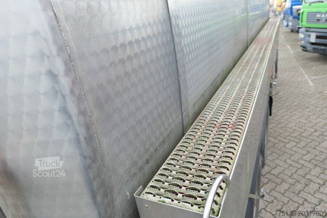 Kühlanhänger Blumhardt L 24/75 e, Edelstahl, 19m³, 3 Kammern