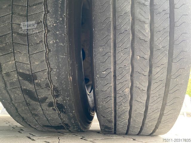 Ladbil med lad MAN TGM 15.290| HIAB 099 E-2 Faltkran*3xSitze*1.Hand