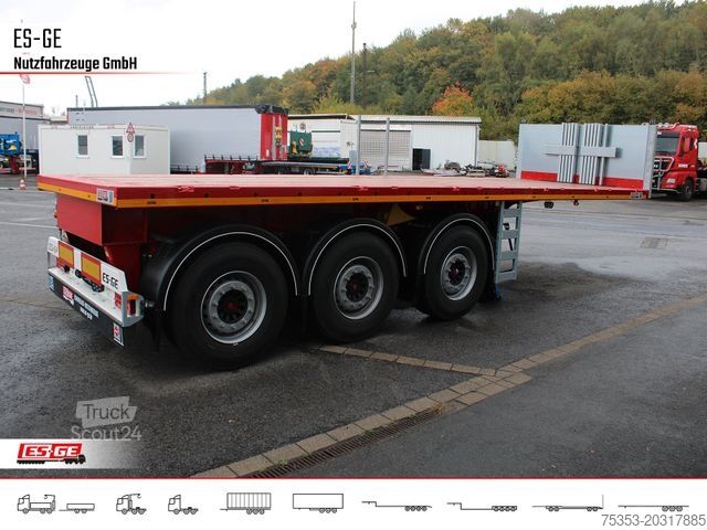 Arbetsplattform semitrailer ES-GE 3-Achs-Ballastauflieger