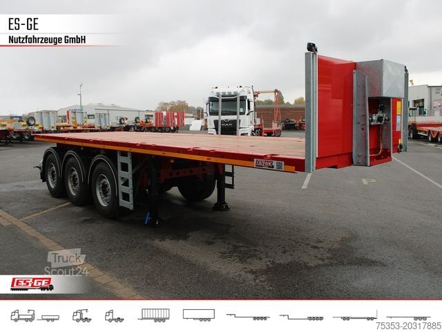 Arbetsplattform semitrailer ES-GE 3-Achs-Ballastauflieger