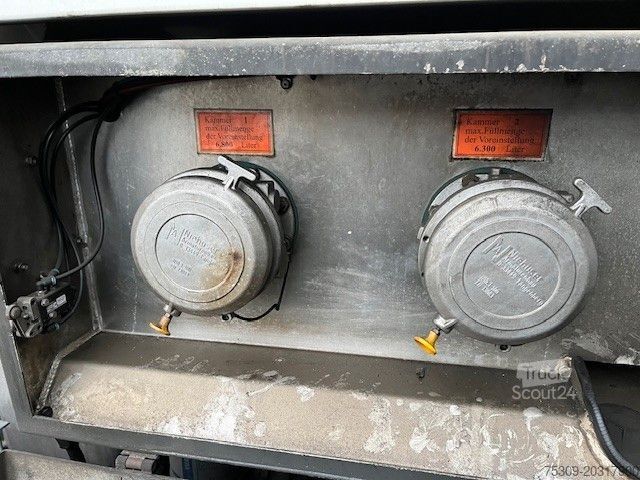 Tank kamyonu MERCEDES-BENZ Actros 1844  - Tankwagen 13.100 L - Getriebe NEU