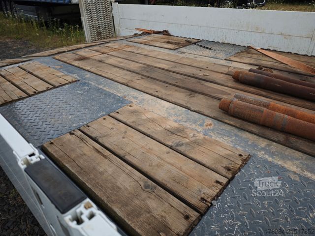 Alacsony rakodószintű pótkocsi  Alga TAT B-180, 7,3 mtr., Rampen, 19to. GG. low