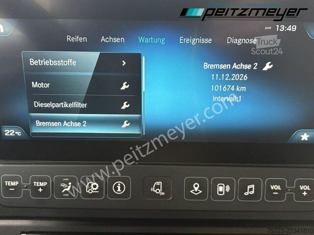 Štandardný ťahač Mercedes-Benz Actros 1845 LLS Klima, Retarder