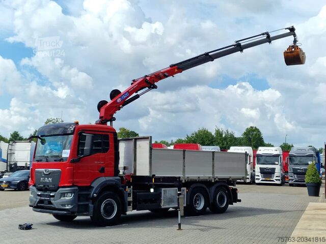 Žeriavové vozidlo MAN TGS 26.360 6x4 Hydrodrive / Crane HMF1920K-RCS ...
