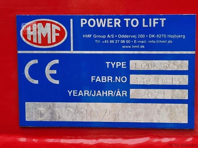 Žeriavové vozidlo MAN TGS 26.360 6x4 Hydrodrive / Crane HMF1920K-RCS ...