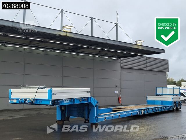 Lav læsser Nooteboom Euro-38-02/L 2 axles Extendable 500cm