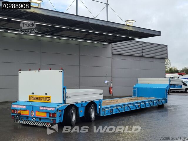 Lav læsser Nooteboom Euro-38-02/L 2 axles Extendable 500cm