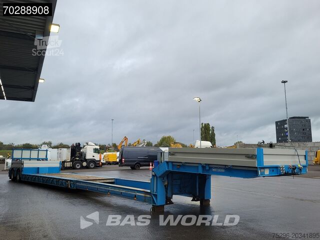 Lav læsser Nooteboom Euro-38-02/L 2 axles Extendable 500cm