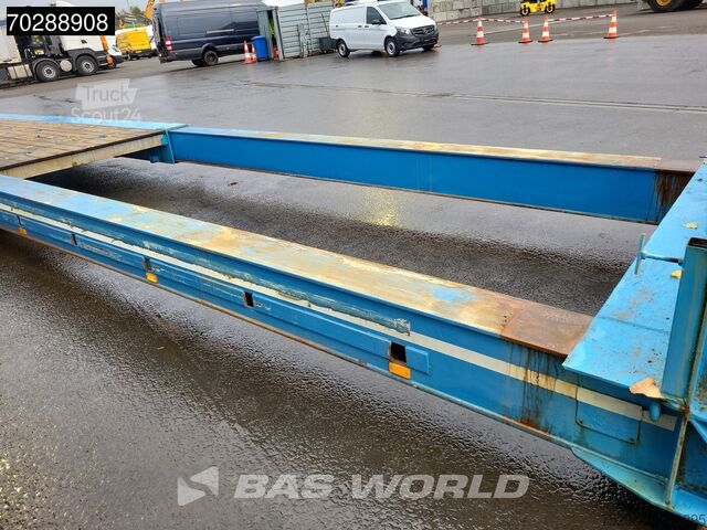 Lav læsser Nooteboom Euro-38-02/L 2 axles Extendable 500cm