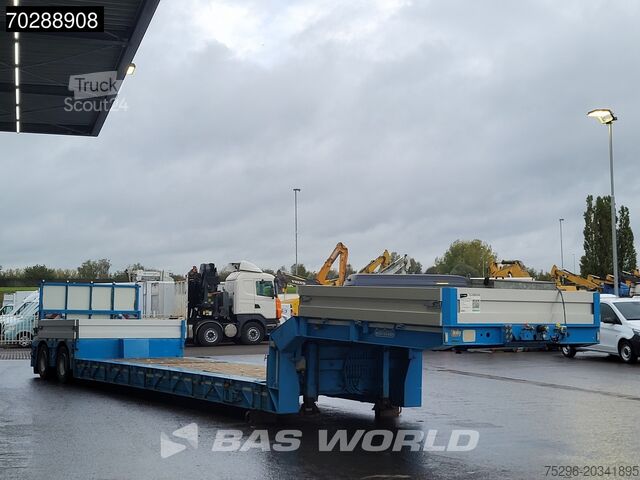 Lav læsser Nooteboom Euro-38-02/L 2 axles Extendable 500cm