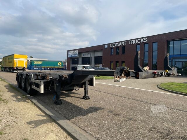 Transport af containere D-Tec FT-43-03V Multichassis / BPW Axles / 2x Liftaxl...