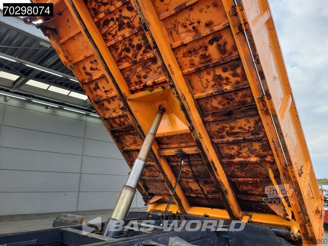 Ribaltabile su 3 lati Volvo FM 340 FM 4X4 4x4 Crane Palfinger PK10501 Tippe...