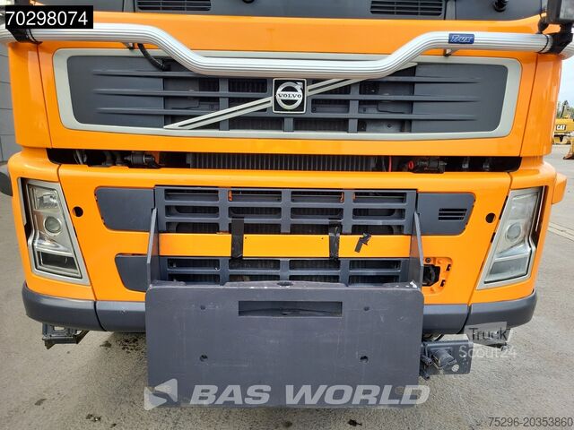 3-zijdenkipper Volvo FM 340 FM 4X4 4x4 Crane Palfinger PK10501 Tippe...