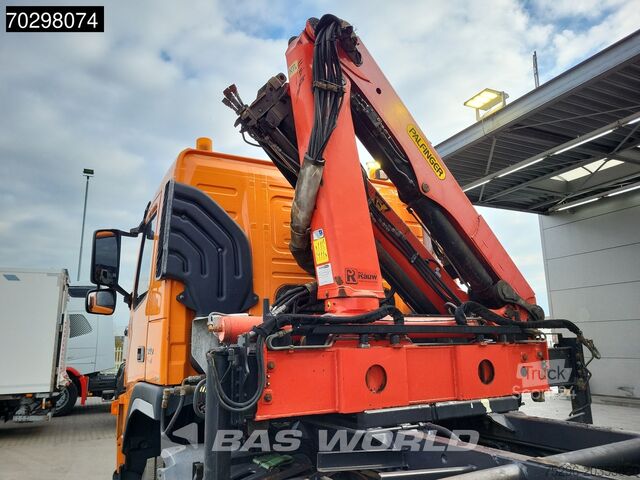 Ribaltabile su 3 lati Volvo FM 340 FM 4X4 4x4 Crane Palfinger PK10501 Tippe...