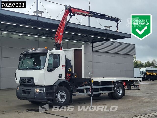 Open laadbak Renault C 320 C 4X2 Fassi F120B.1.22 Crane Remote Autom...