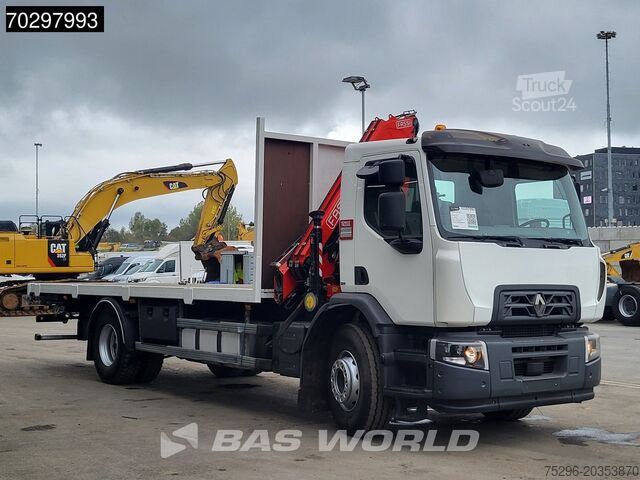 Open laadbak Renault C 320 C 4X2 Fassi F120B.1.22 Crane Remote Autom...