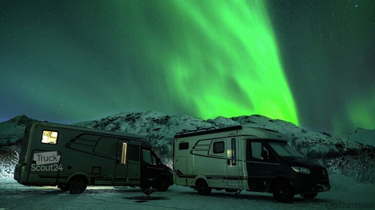 Halbintegral Hymer ML T 580 Xperience Mercedes